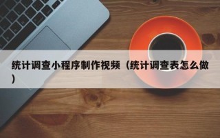 潍坊统计调查小程序制作视频（统计调查表怎么做）
